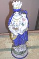 vierge, faience de Quimper, 19e siecle