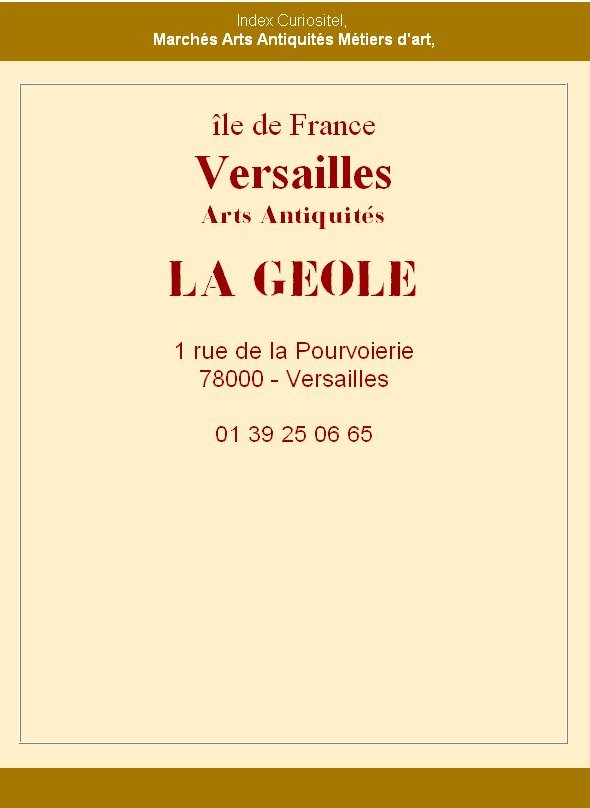 La Gle, village antiquaires de Versailles, Art et d'antiquits avec antiquaires, galeristes, experts, antquits, objets d'art, design, oeuvres d'art, waak showroom pro et Rencontre avec les Collectonneurs et les Amateurs d'art, art arts antiquitts,