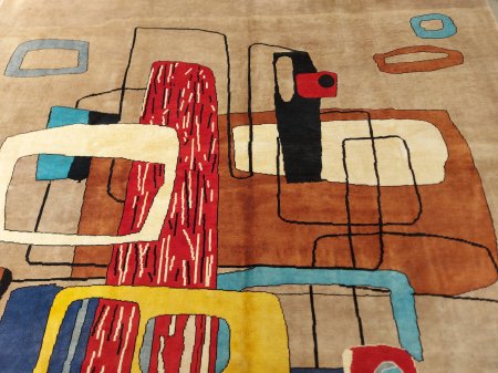 Tapis contemporain paris saint-ouen, Contemmporary carpet paris saint ouen, Contemporary rug paris saint ouen, Tapis contemporain Halimi tissage, Contemporary carpet Halimi tissage, Contemporary rug Halimi tissage, art arts, arts antiquits, 